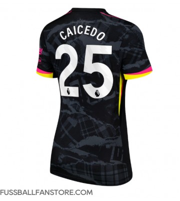 Chelsea Moises Caicedo #25 Replik 3rd trikot Damen 2024-25 Kurzarm